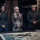 Missandei (Nathalie Emmanuel), Daenerys, and Varys (Conleth Hill) seem unaware they’re about to get their asses kicked.